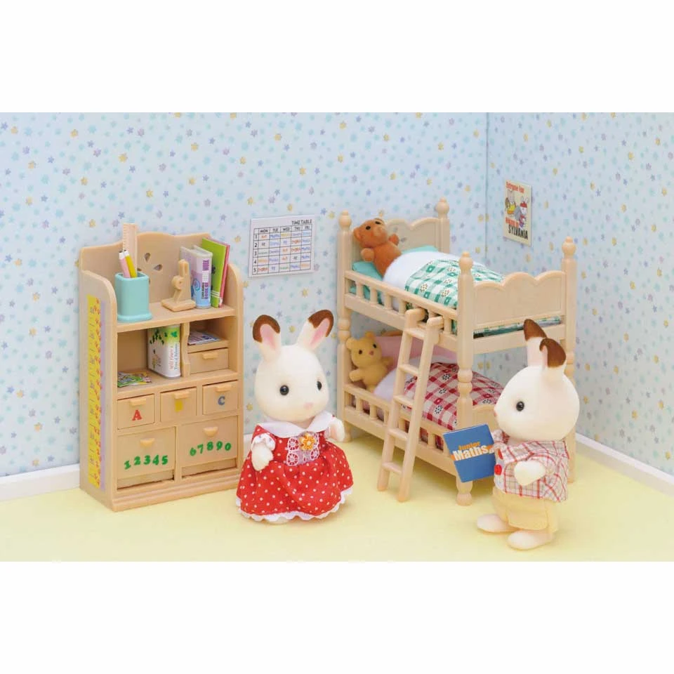 Sylvanian Families kinderslaapkamermeubels 4254 Sylvanian Families Kinderslaapkamermeubels 4254 -Speelgoedseries Winkel 1353819 001