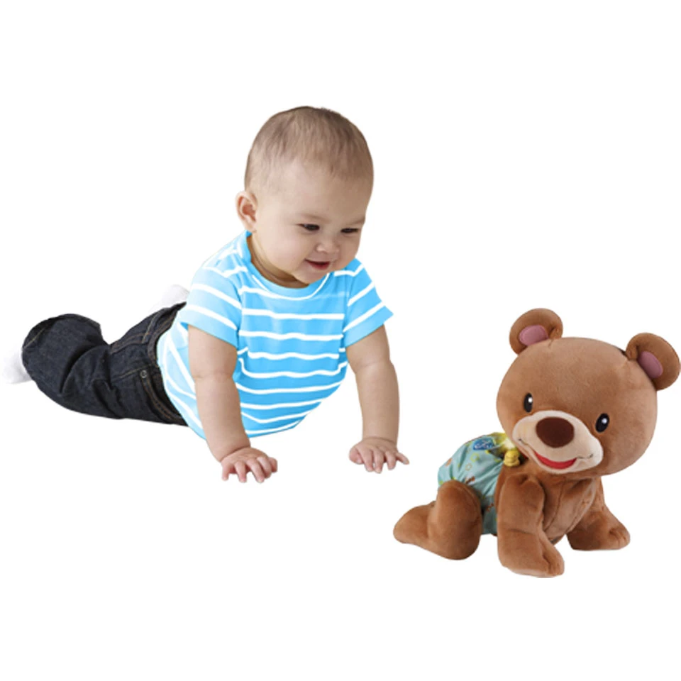 VTech Kruip & Leer baby beer - bruin VTech Kruip & Leer Baby Beer - Bruin -Speelgoedseries Winkel 1379909 001
