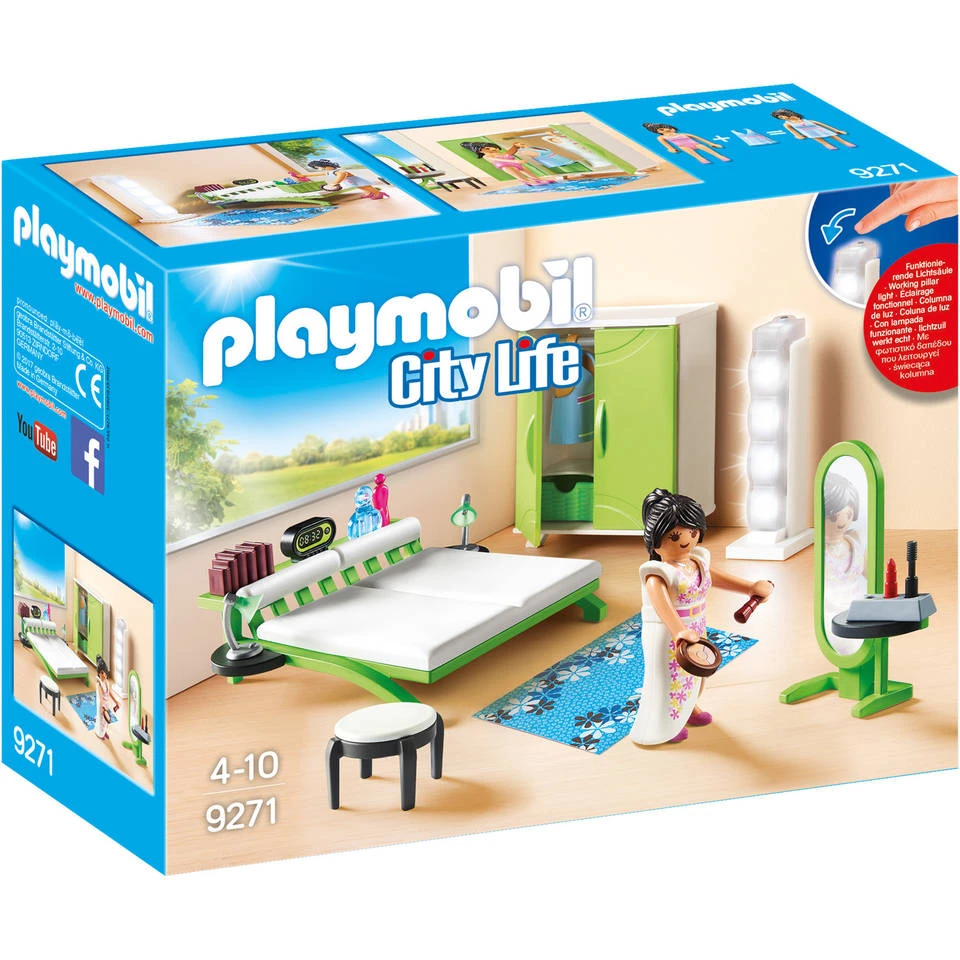 PLAYMOBIL City Life slaapkamer met make-up tafel 9271 PLAYMOBIL City Life Slaapkamer Met Make-up Tafel 9271 -Speelgoedseries Winkel 1557087 baf2f37a