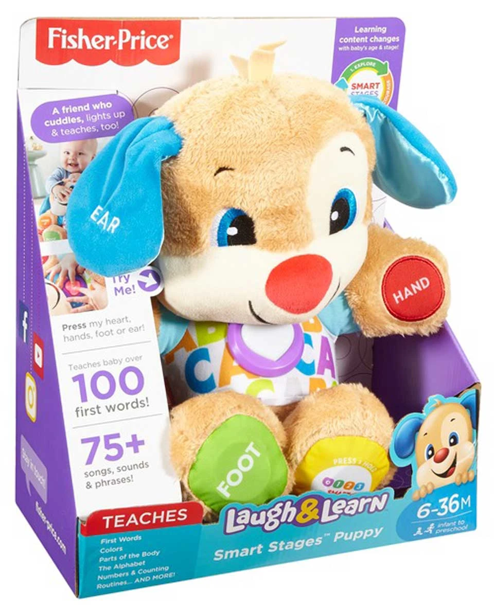 Fisher-Price leerplezier eerste woorden puppy Fisher Price Fisher-Price Leerplezier Eerste Woorden Puppy -Speelgoedseries Winkel 1743597 001