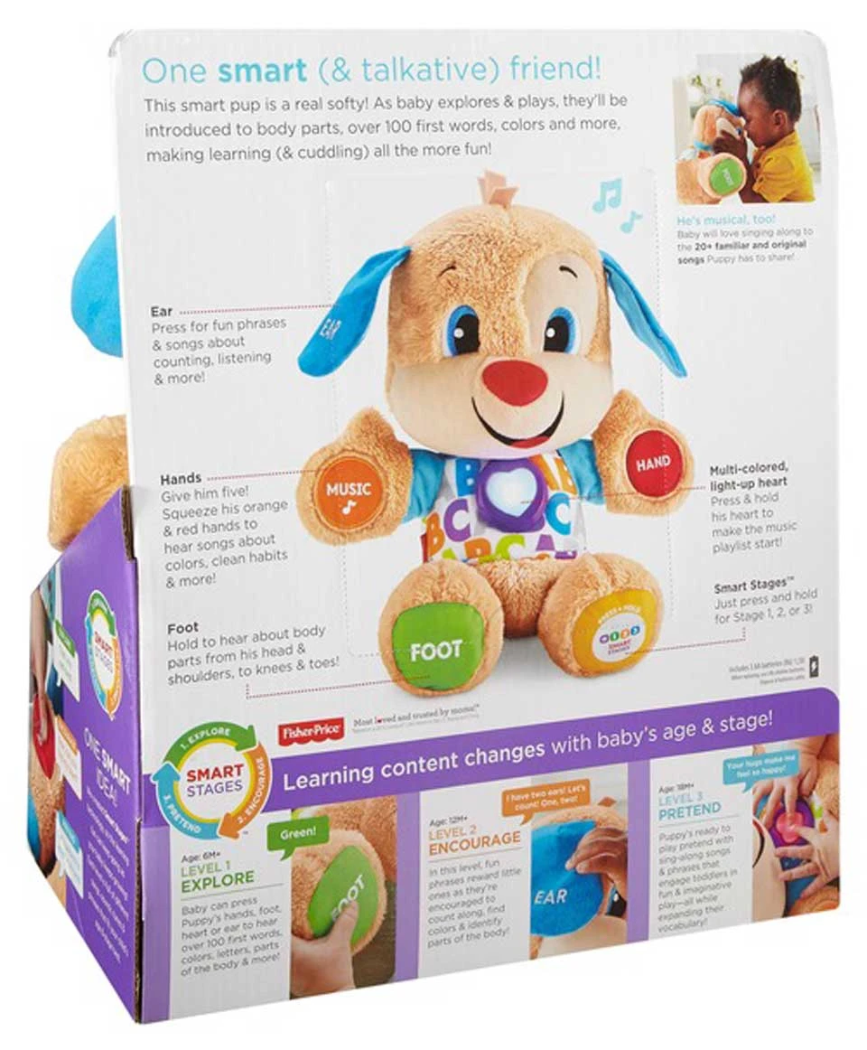 Fisher-Price leerplezier eerste woorden puppy Fisher Price Fisher-Price Leerplezier Eerste Woorden Puppy -Speelgoedseries Winkel 1743597 002