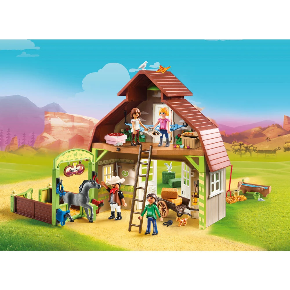 PLAYMOBIL Spirit paardenschuur met Lucky Pru en Abigail 70118 PLAYMOBIL Spirit Paardenschuur Met Lucky Pru En Abigail 70118 -Speelgoedseries Winkel 1976848 e3d11e6c
