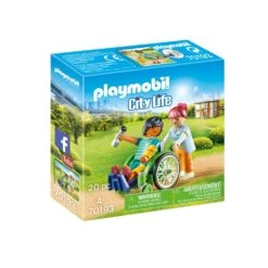 PLAYMOBIL City Life Patiënt In Rolstoel 70193 -Speelgoedseries Winkel 1977324 e1da9d9b