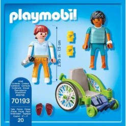 PLAYMOBIL City Life Patiënt In Rolstoel 70193 -Speelgoedseries Winkel 1977324 e9e2eca7