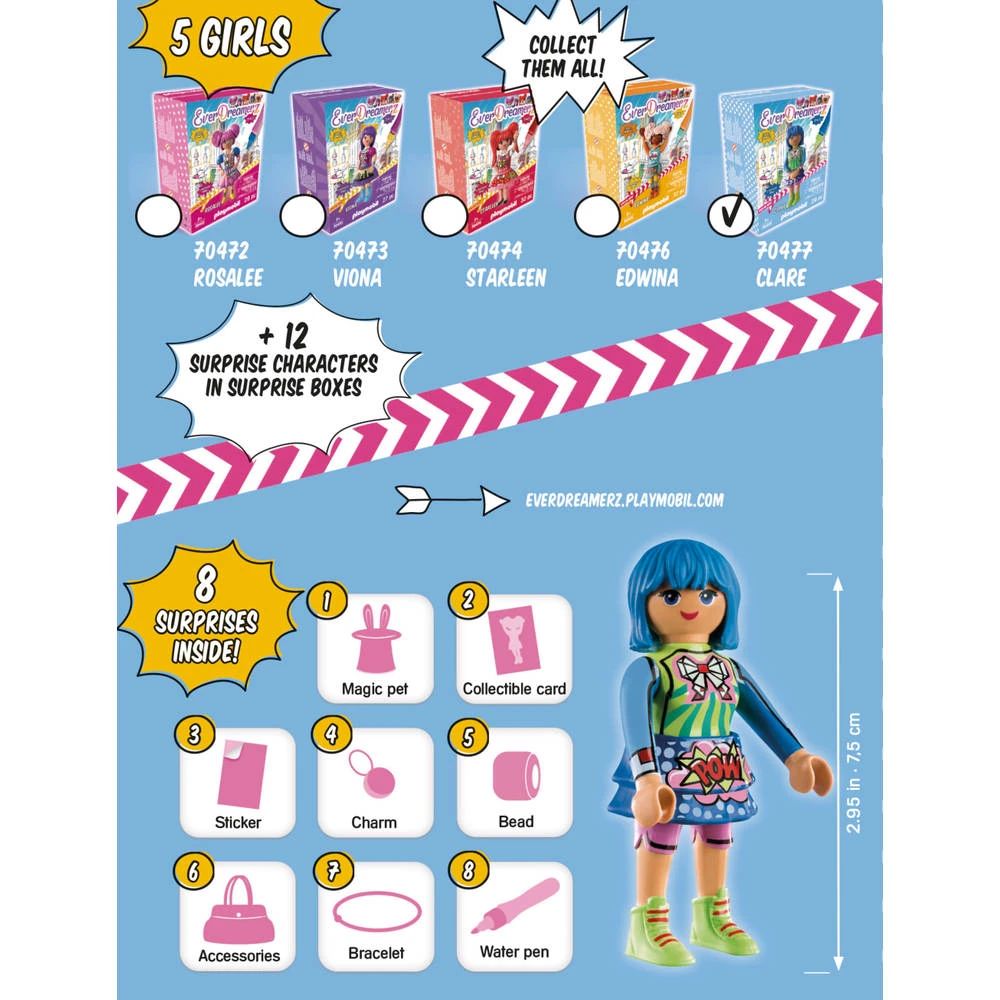 PLAYMOBIL EverDreamerz Clare 70477 PLAYMOBIL EverDreamerz Clare 70477 -Speelgoedseries Winkel 1984103 bd0d90a9