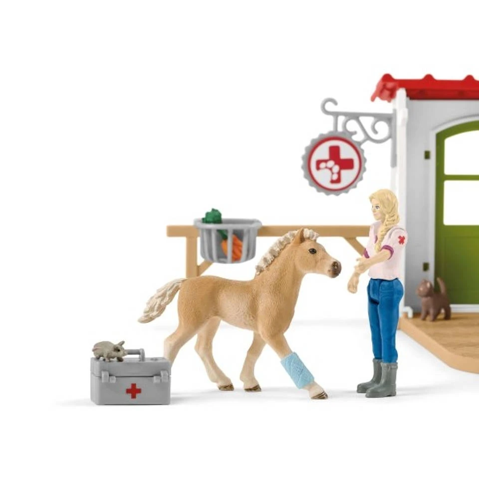 schleich FARM WORLD dierenartspraktijk met dieren 42502 Schleich FARM WORLD Dierenartspraktijk Met Dieren 42502 -Speelgoedseries Winkel 1984280 bb00769e