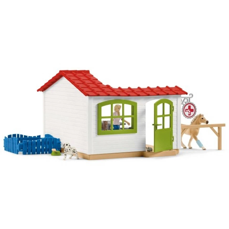 schleich FARM WORLD dierenartspraktijk met dieren 42502 Schleich FARM WORLD Dierenartspraktijk Met Dieren 42502 -Speelgoedseries Winkel 1984280 cf7be838