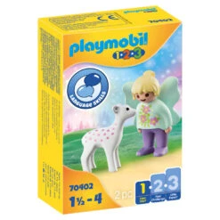 PLAYMOBIL 1.2.3 Feeënvriend Met Reekalfje 70402