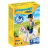 PLAYMOBIL 1.2.3 Jongen Met Pony 70410