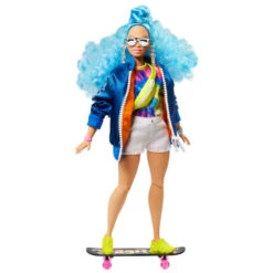 Barbie Extra Pop Met Blauw Haar -Speelgoedseries Winkel 1986620 31107585