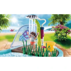 PLAYMOBIL Family Fun Leuk Zwembad Met Watersplash 70610 -Speelgoedseries Winkel 1987195 a1b74d31