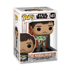 Funko Pop! Figuur Star Wars: The Mandalorian Draagt The Child