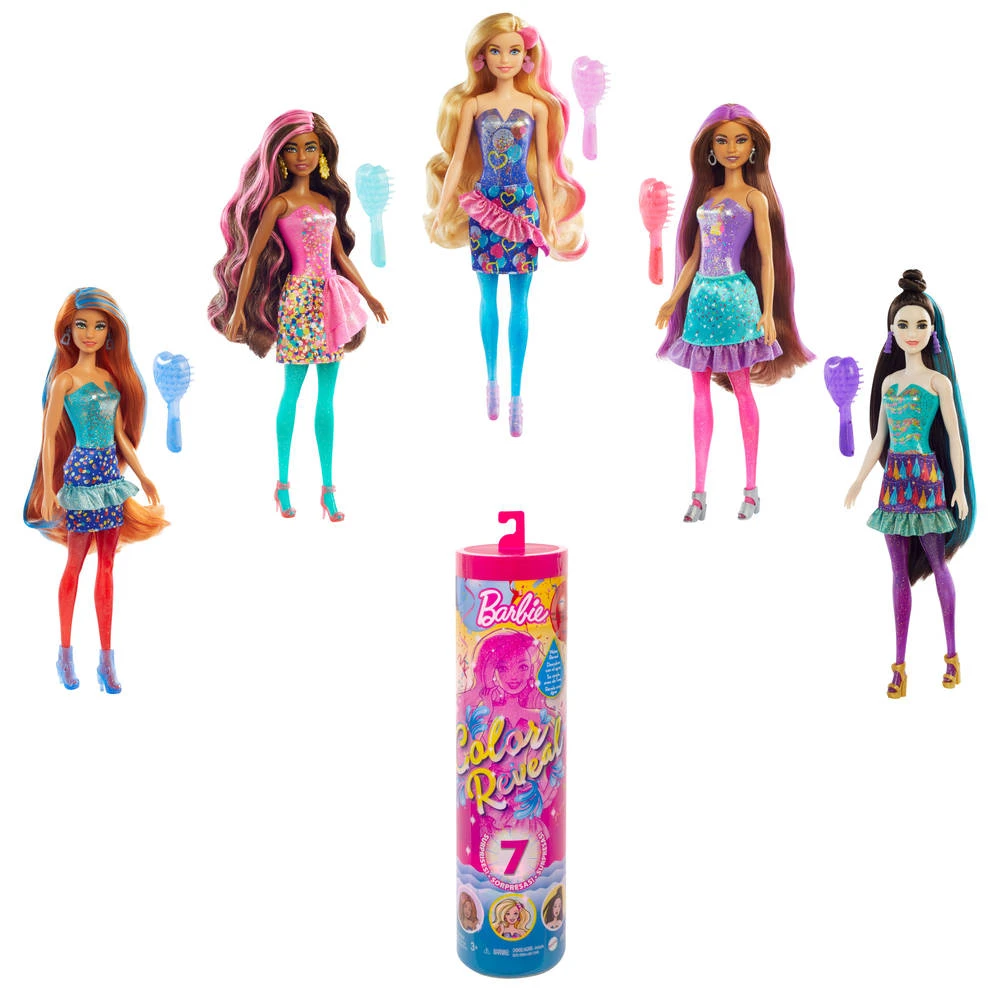 Barbie Color Reveal Wave 4 modepop Barbie Color Reveal Wave 4 Modepop -Speelgoedseries Winkel 1988426 79f6524e