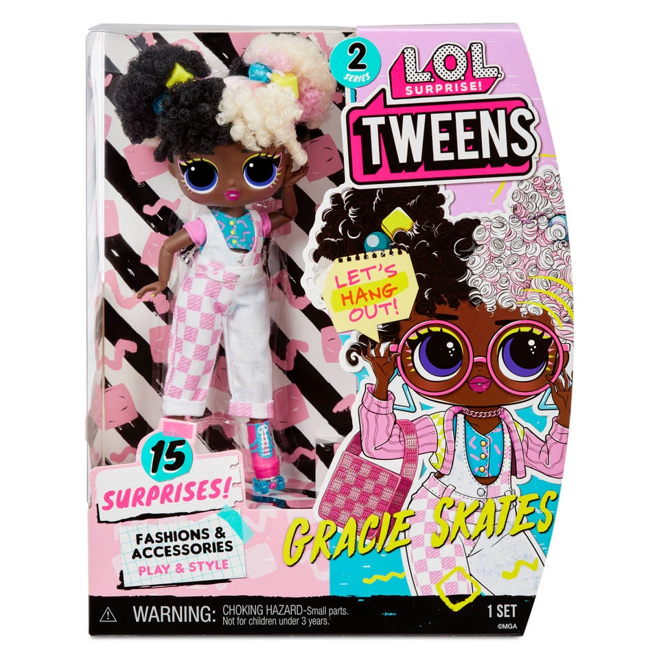 L.O.L. Surprise! Tweens modepop Gracie Skates met 15 verrassingen L.O.L. Surprise! Tweens Modepop Gracie Skates Met 15 Verrassingen -Speelgoedseries Winkel 1991110 12cb6da8