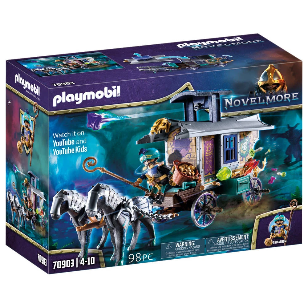 PLAYMOBIL Novelmore Violet Vale handelskoets 70903 PLAYMOBIL Novelmore Violet Vale Handelskoets 70903 -Speelgoedseries Winkel 1991424 df439930