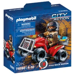 PLAYMOBIL City Action Brandweer Speed Quad 71090
