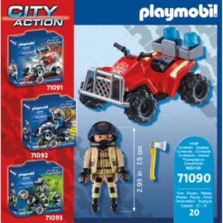 PLAYMOBIL City Action Brandweer Speed Quad 71090 -Speelgoedseries Winkel 1991472 9e8ee4b0