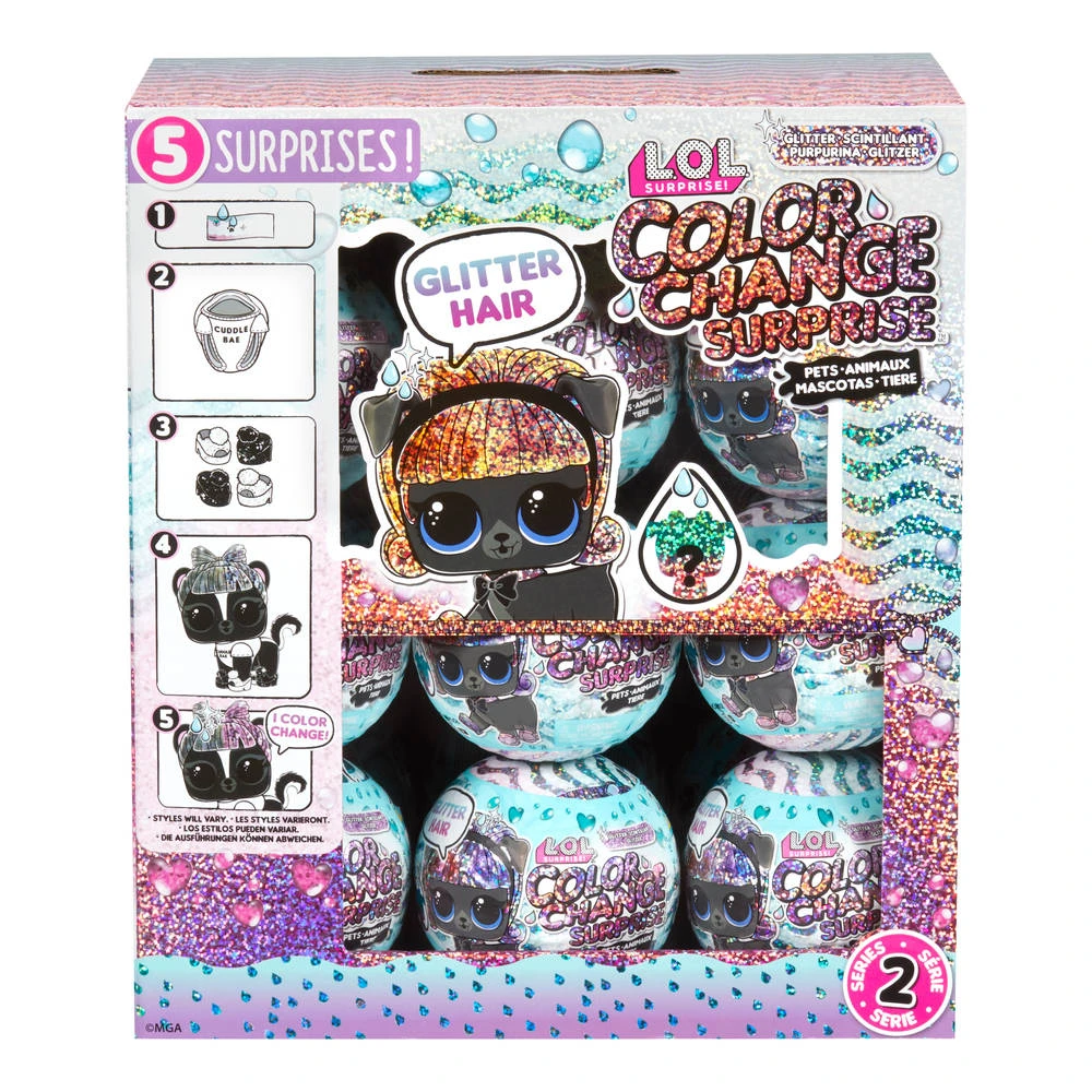 L.O.L. Surprise! Glitter Color Change dieren L.O.L. Surprise! Glitter Color Change Dieren -Speelgoedseries Winkel 1992712 77f94508