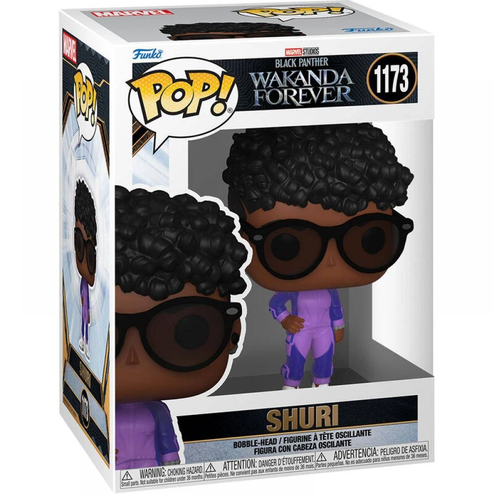 Funko Pop! figuur Black Panther Wakanda Forever Shuri met zonnebril Funko Pop! Figuur Black Panther Wakanda Forever Shuri Met Zonnebril -Speelgoedseries Winkel 1992910 14c3c6b8