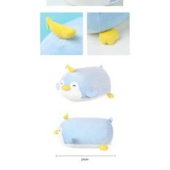 Miniso Pluchen Liggende Pinguïn Met Banaan - Blauw -Speelgoedseries Winkel 1993840 a50b2157
