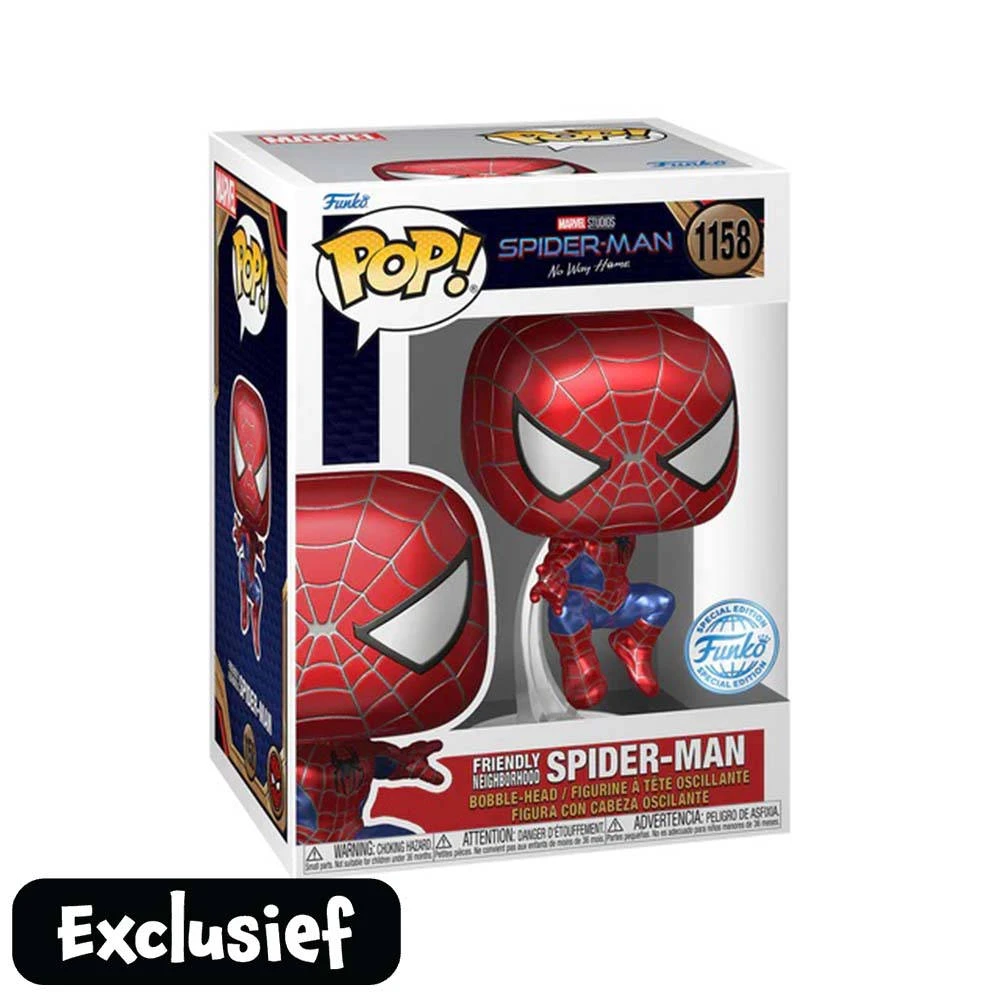 Funko Pop! figuur Spider-Man: No Way Home Friendly Neighborhood Spider-Man Special Edition Funko Pop! Figuur Spider-Man: No Way Home Friendly Neighborhood Spider-Man Special Edition -Speelgoedseries Winkel 1994351 8ae0057c