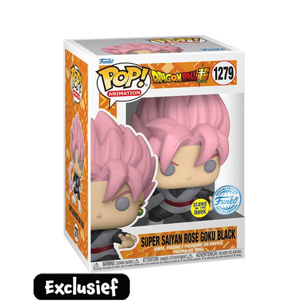 Funko Pop! figuur Dragon Ball Super Super Saiyan Rosé Goku Black GITD Funko Pop! Figuur Dragon Ball Super Super Saiyan Rosé Goku Black GITD -Speelgoedseries Winkel 1994354 6bb9e1ad