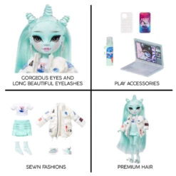 Rainbow High Shadow High Pop Zooey Electra -Speelgoedseries Winkel 1994721 f03ce30f