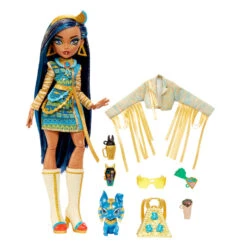 MATTEL Monster High Cleo De Nile Pop Met Huisdier En Accessoires -Speelgoedseries Winkel 1995016 42ce6c06