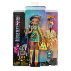 MATTEL Monster High Cleo De Nile Pop Met Huisdier En Accessoires -Speelgoedseries Winkel 1995016 a4b3eb8d