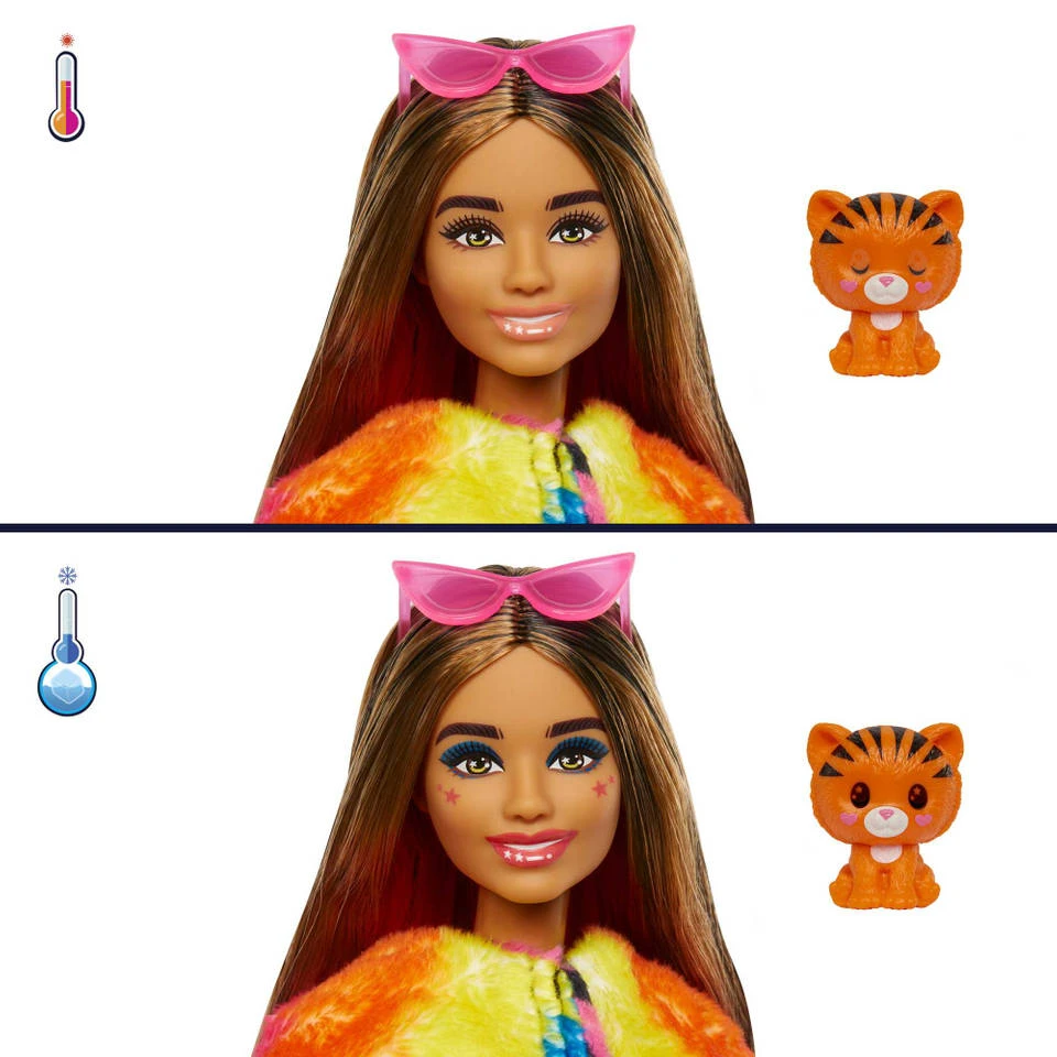 Barbie Cutie Reveal Jungle tijger pop Barbie Cutie Reveal Jungle Tijger Pop -Speelgoedseries Winkel 1996140 51055b92