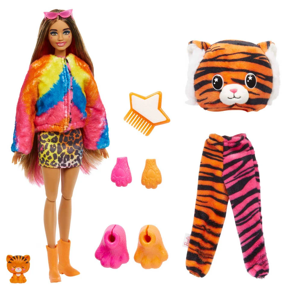Barbie Cutie Reveal Jungle tijger pop Barbie Cutie Reveal Jungle Tijger Pop -Speelgoedseries Winkel 1996140 a7ad81d8
