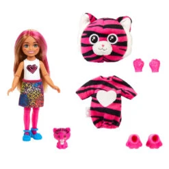 Barbie Cutie Reveal Jungle Tijger Pop Chelsea -Speelgoedseries Winkel 1996146 fa5e6efd
