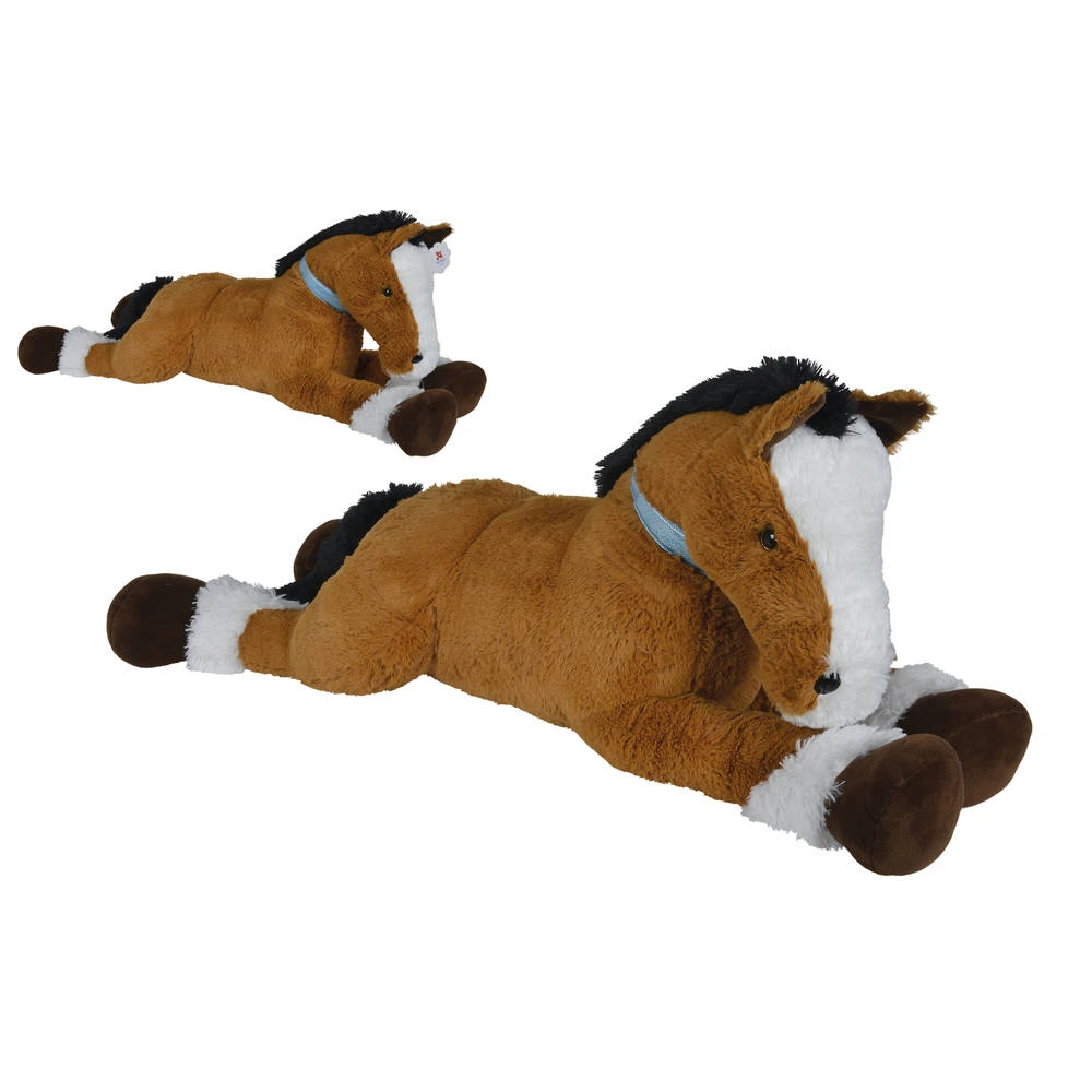 Pluchen paard liggend - 110 cm No Brand Pluchen Paard Liggend - 110 Cm -Speelgoedseries Winkel 1996616 6bd56ab9