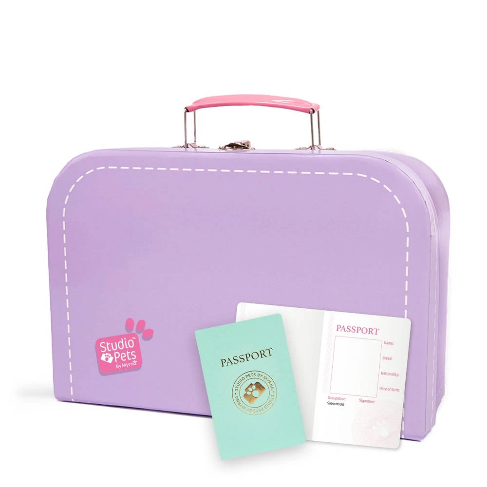 Studio Pets Koffertje voor 23 cm knuffels - lila No Brand Studio Pets Koffertje Voor 23 Cm Knuffels - Lila -Speelgoedseries Winkel 1997406 789755bd